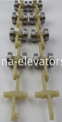 Schindler escalera mecánica de escalera rotativa de una sola horquilla Schindler Escalator Rotary Chain Single Fork